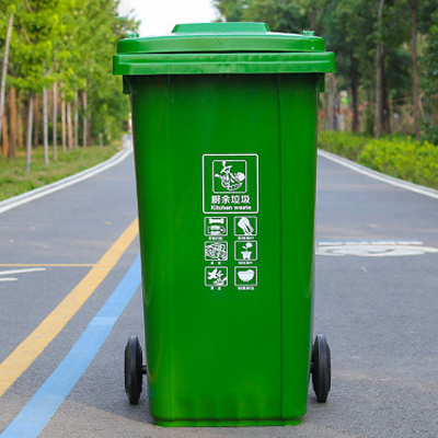 寧夏吳忠紅寺堡購買一批240L鍍鋅板垃圾桶